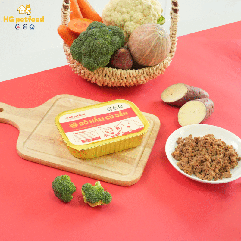 BÒ HẦM CỦ DỀN